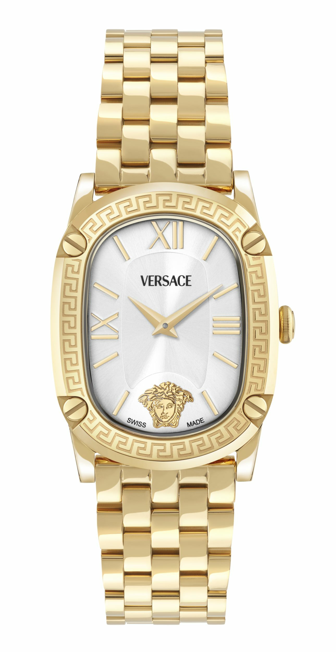 Versace Armbanduhr Damen Greca Couture Weiss VE1B01525 Versace Armbanduhr Damen Greca Couture Weiss VE1B01525