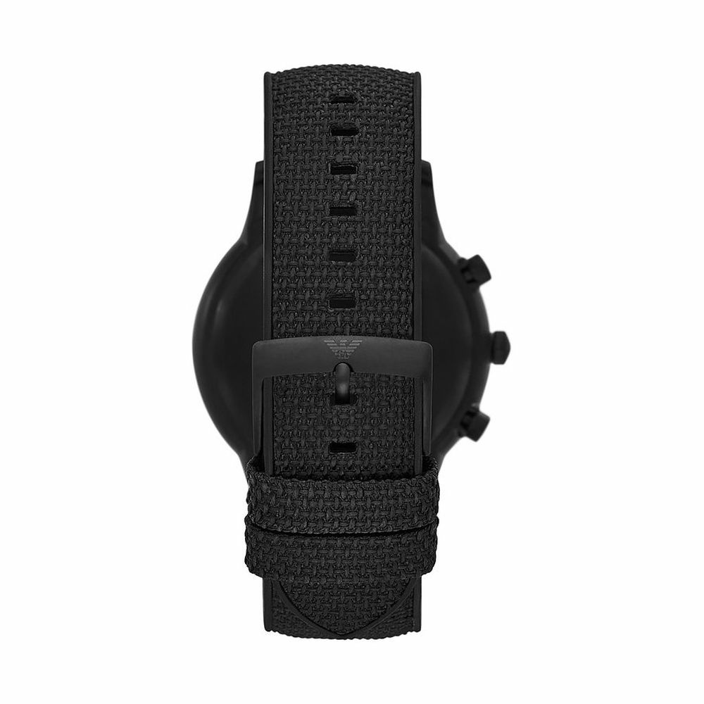 Emporio Armani Herren Armbanduhr Chronograph Schwarz AR11457 – Bild 3