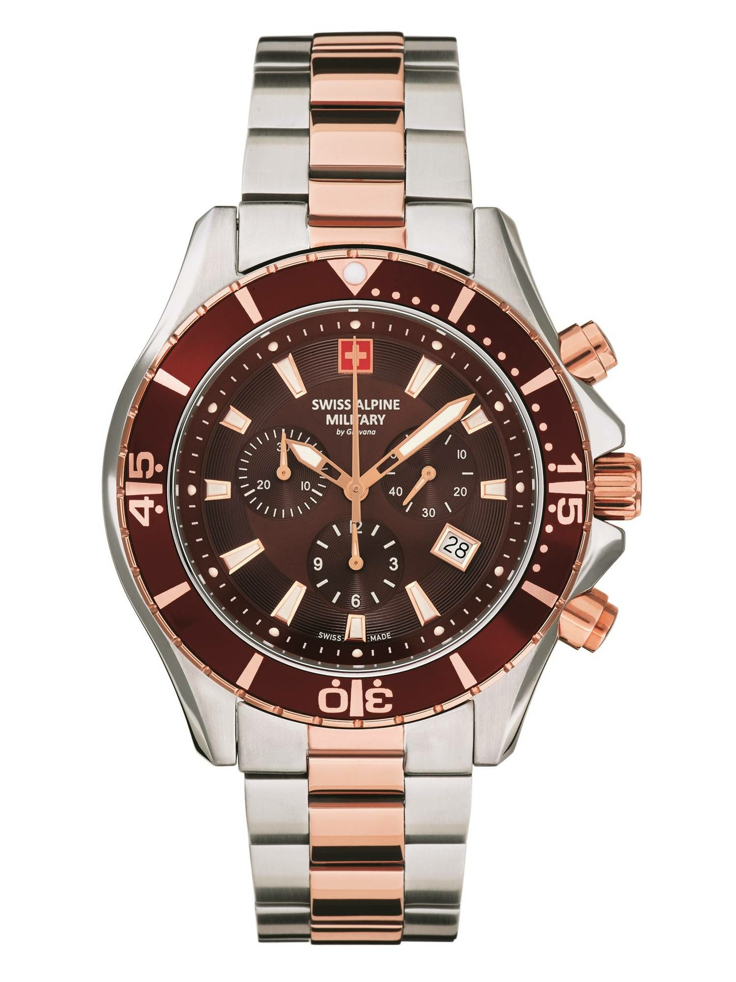 Swiss Alpine Military Herren Armbanduhr 7040.9156 – Bild 3