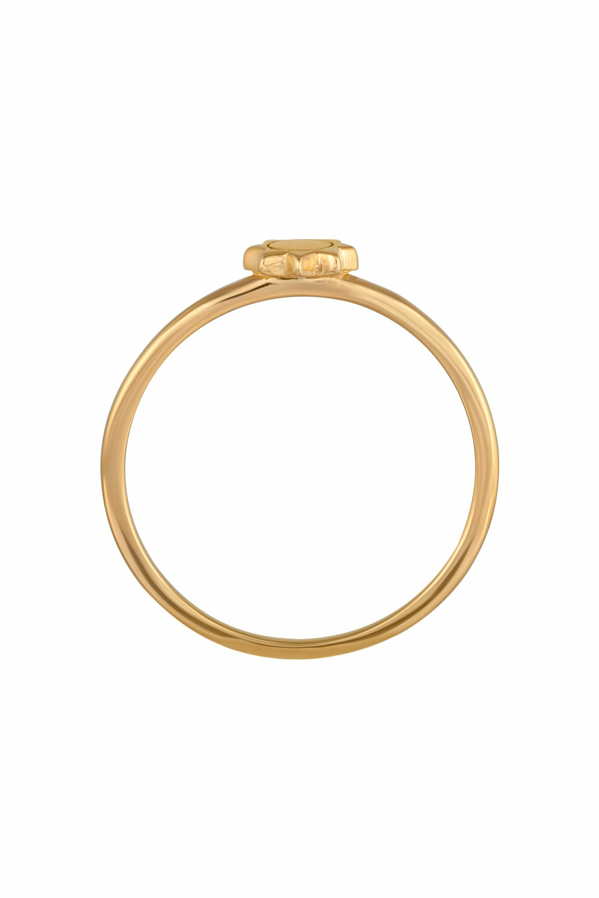 Ring 925 Sterling Silber gelb vergoldet Sonne 41184576471134 – Bild 3