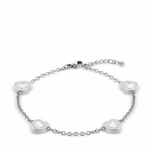Bering Damen Armband Armkette Arctic Symphony silber glänzend 641-17-X0 Bering Damen Armband Armkette Arctic Symphony silber glänzend 641-17-X0