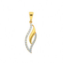 Damen 333 Gold Anhänger mit Zirkonia Damen 333 Gold Anhänger mit Zirkonia