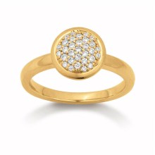 Damenring Elaine Firenze 14ct. Gelbgold 55580911R/3 Damenring Elaine Firenze 14ct. Gelbgold 55580911R/3