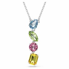 Swarovski Halskette Damen Gema Y Pendant multicolor rhodiniert 5692421 Swarovski Halskette Damen Gema Y Pendant multicolor rhodiniert 5692421