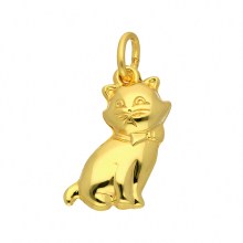 Damen 585 Gold Anhänger Katze Damen 585 Gold Anhänger Katze