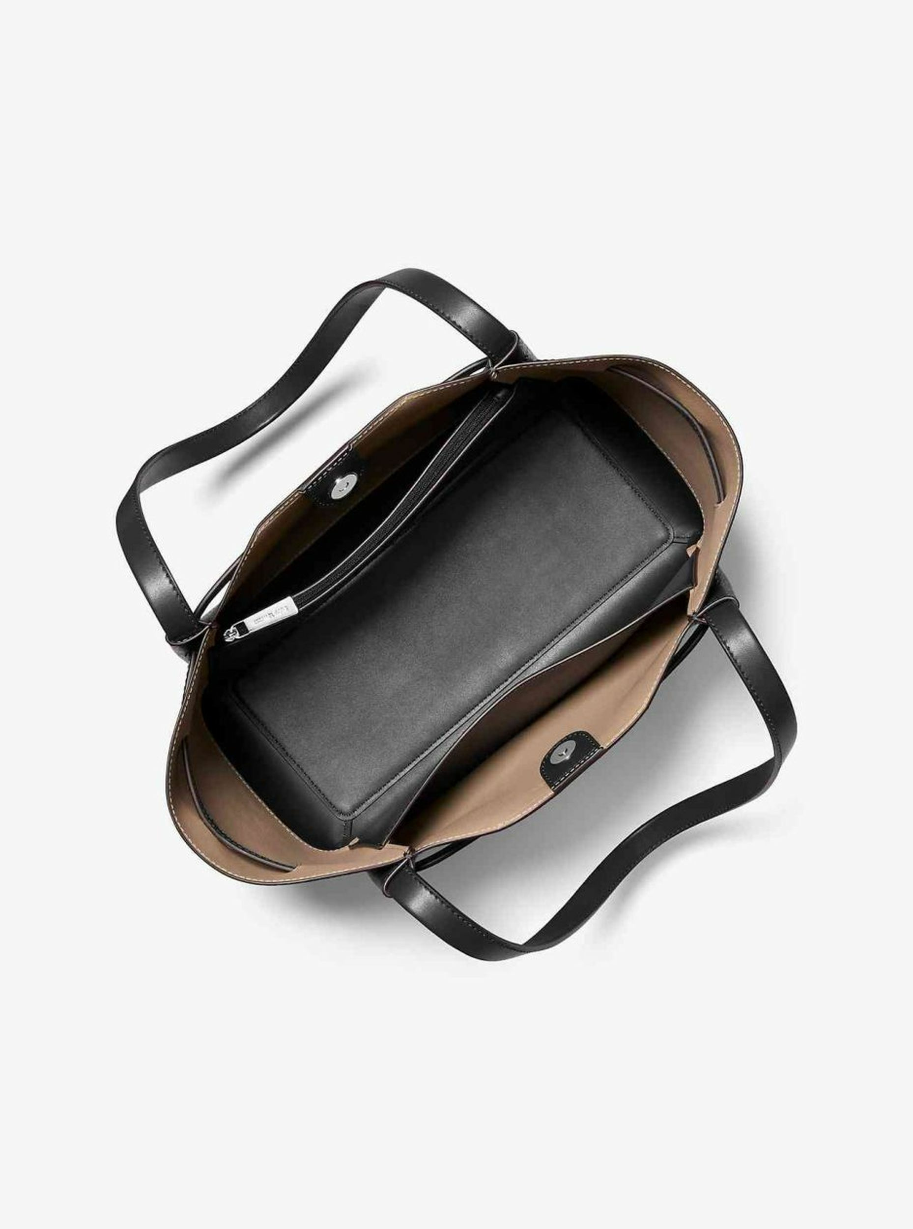 Michael Kors Tote Damen Reed Large Pebbled Leather Tote Schwarz 35F4S6RT3T-BLACK... – Bild 2