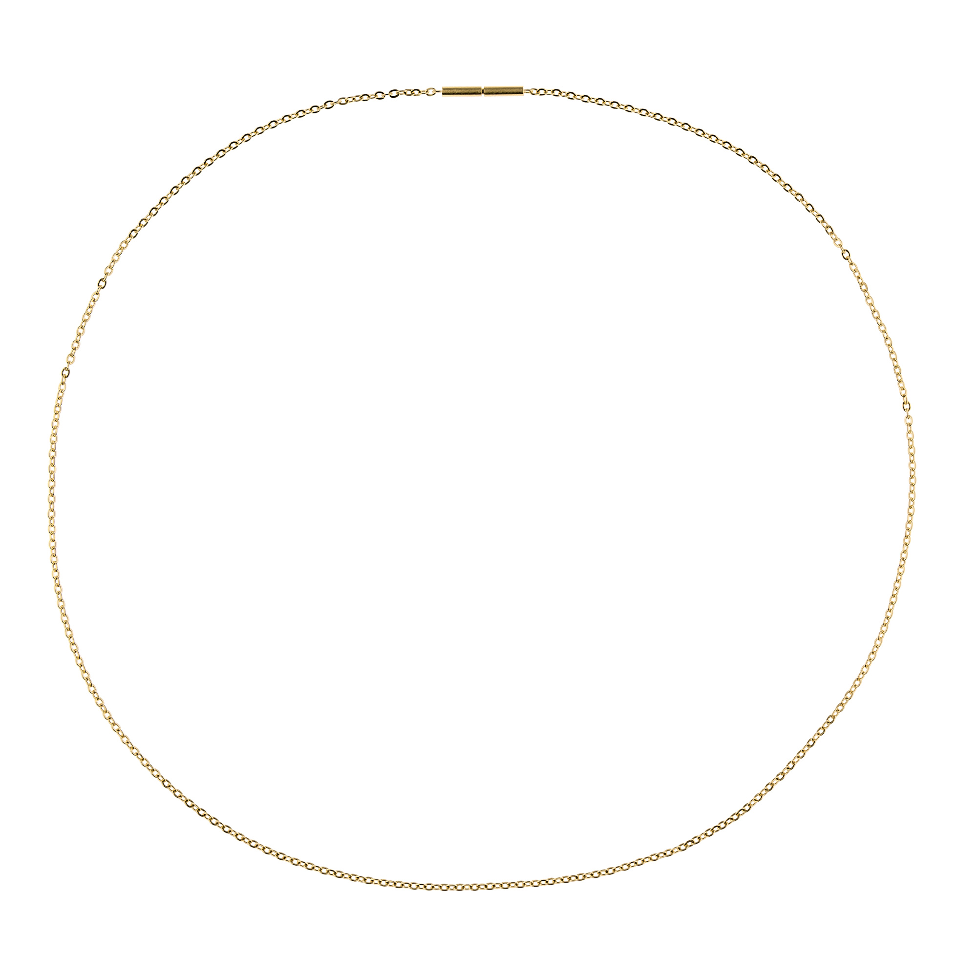 Ernstes Design Damen Halskette 45cm Gold AK43-45 – Bild 3