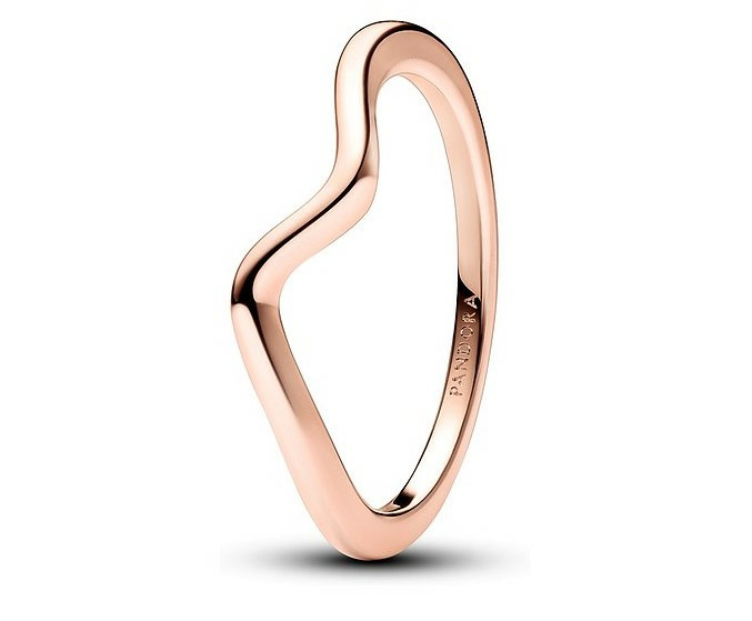 Pandora Damenring Polierte Welle Größe 52 Rosegold 183095C00-52 Pandora Damenring Polierte Welle Größe 52 Rosegold 183095C00-52