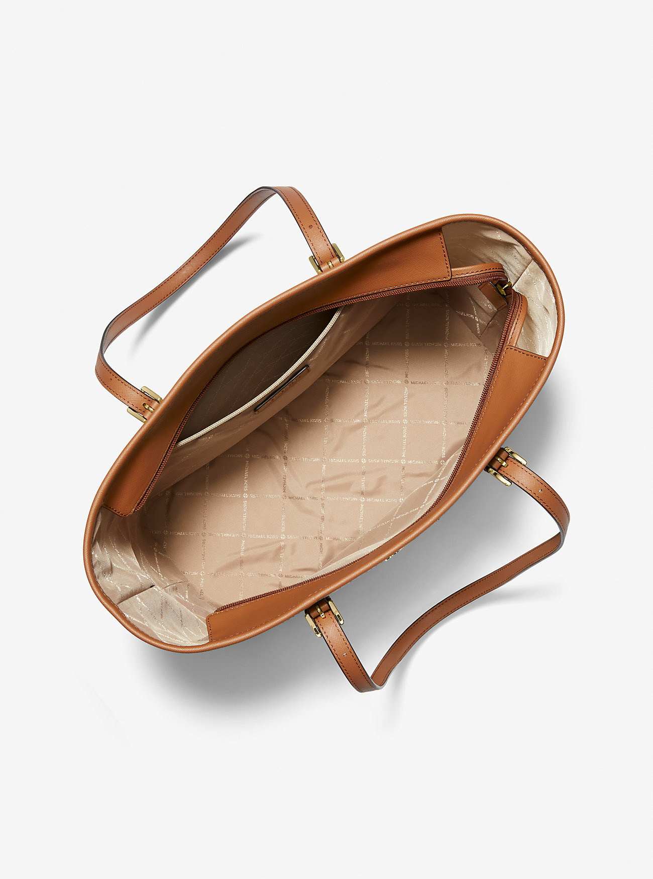 Michael Kors Handtasche Tote Bag Damen Jet Set Travel Large Vanilla 35T0GTVT3V – Bild 2