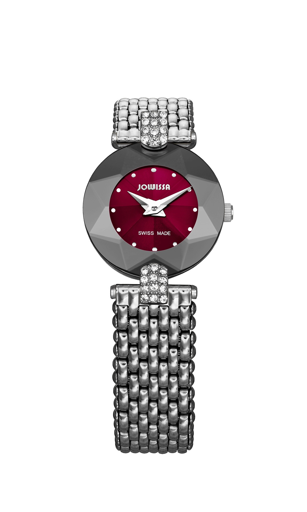 Jowissa Damen Armbanduhr Facet Strass – Bild 2