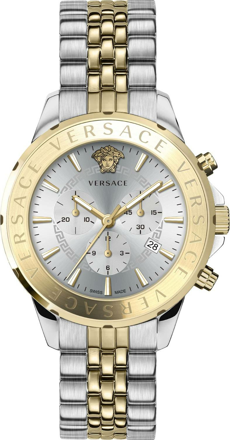 Versace Armbanduhr Herren Chronograph Signature 44mm VEV6016 23 Versace Armbanduhr Herren Chronograph Signature 44mm VEV6016 23