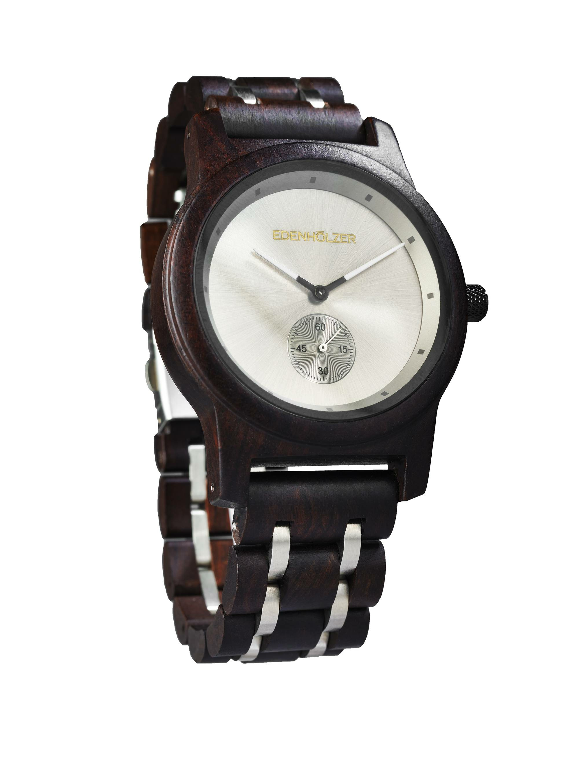 Edenhölzer Herren Armbanduhr Holzarmbanduhr Hardlex Cayo Coco – Bild 2