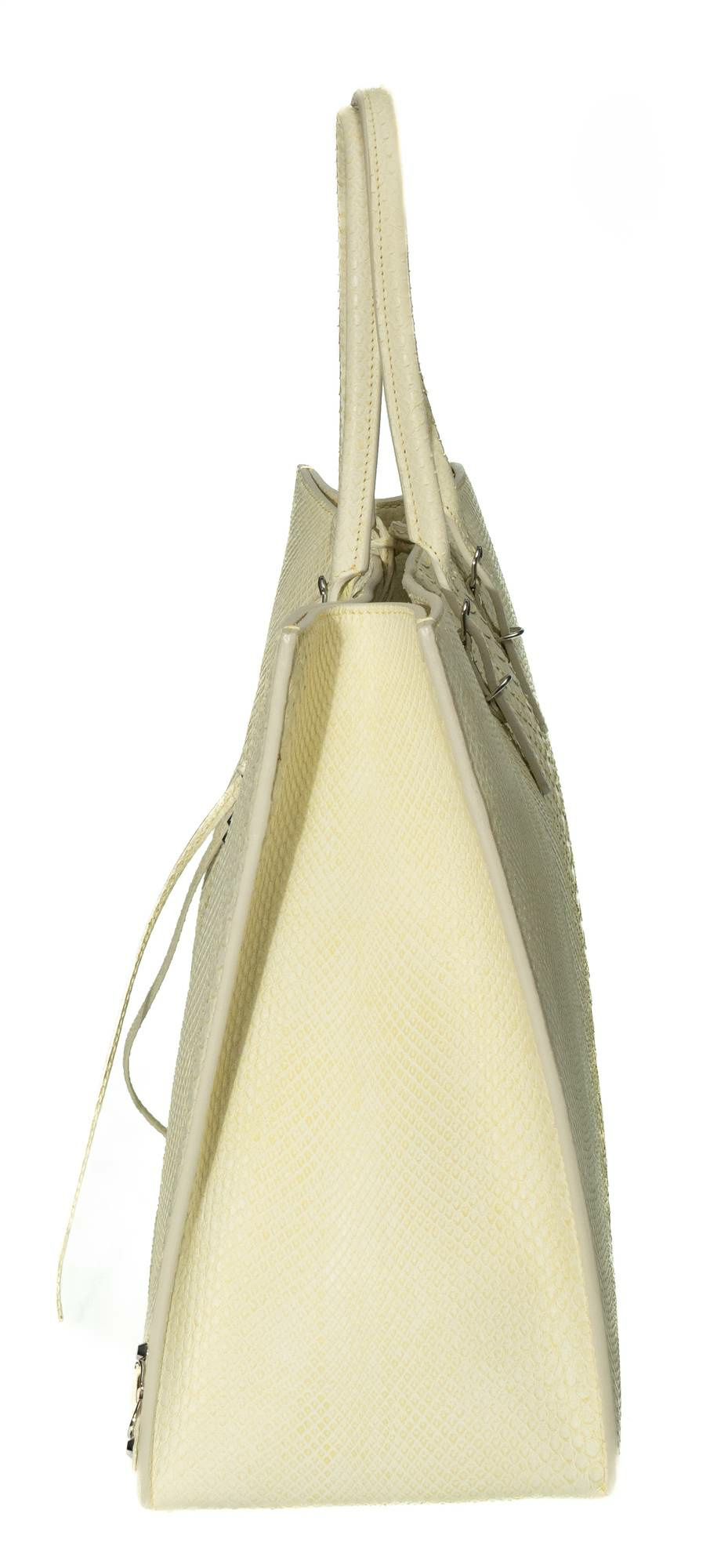 BALENCIAGA Damen Handtasche Pythonleder – Bild 3