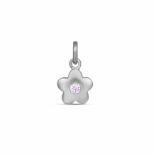 Kinder Blumen Anhänger mit Rosa Zirkonia Silber 32.1034.R Kinder Blumen Anhänger mit Rosa Zirkonia Silber 32.1034.R