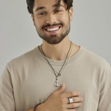 Armband Edelstahl Leder schwarz 23cm 41184440844382 Armband Edelstahl Leder schwarz 23cm 41184440844382