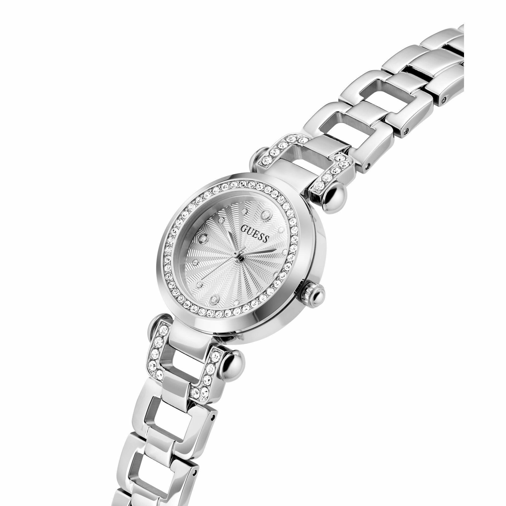 Guess Damen Armbanduhr silber GB GINGER GW0869L3 – Bild 3