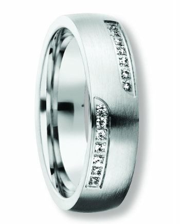 Bedra Damen Partnerring mit Zirkonia Größe 62 Silber RZ90050.14-62 Bedra Damen Partnerring mit Zirkonia Größe 62 Silber RZ90050.14-62