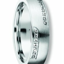 Bedra Damen Partnerring mit Zirkonia Größe 62 Silber RZ90050.14-62 Bedra Damen Partnerring mit Zirkonia Größe 62 Silber RZ90050.14-62