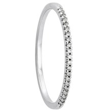 0.09 ct  Diamant Brillant Ring aus 585 Weißgold 0.09 ct  Diamant Brillant Ring aus 585 Weißgold