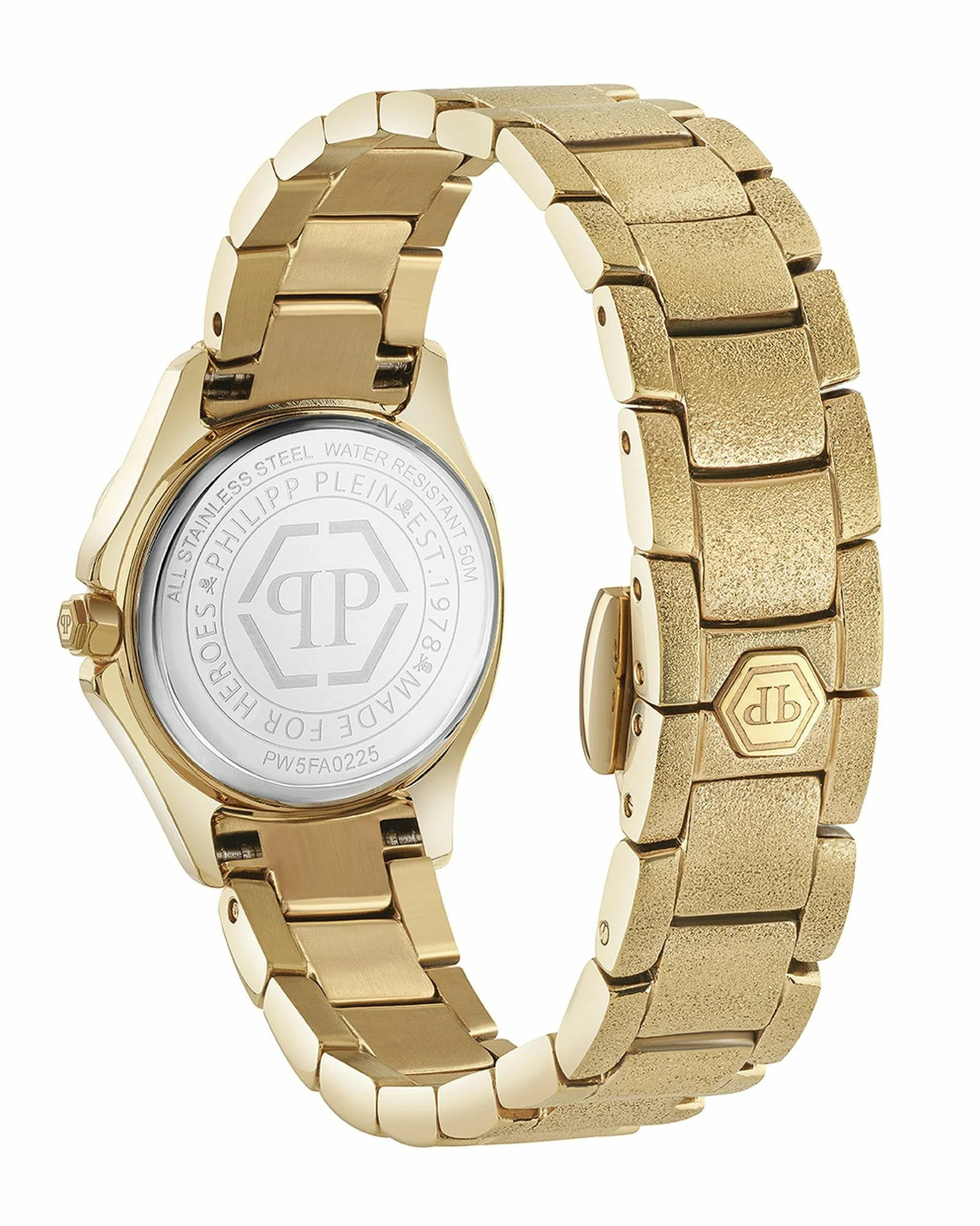 Philipp Plein Damenuhr $pectre Lady Mini PW5FA0225 Gold Edelstahl 23 mm – Bild 3