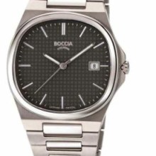 BOCCIA 3657-04 Herrenuhr Titan Anthrazit BOCCIA 3657-04 Herrenuhr Titan Anthrazit