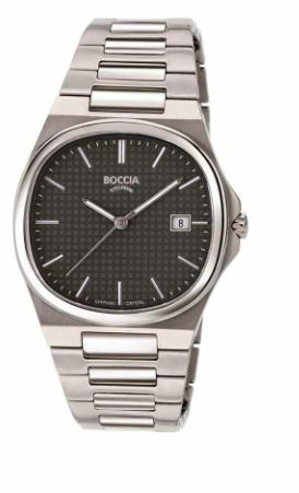 BOCCIA 3657-04 Herrenuhr Titan Anthrazit BOCCIA 3657-04 Herrenuhr Titan Anthrazit