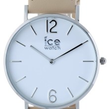 Ice-Watch Damen Armbanduhr City Pastel Small Beige /Silberfarben 015763 Ice-Watch Damen Armbanduhr City Pastel Small Beige /Silberfarben 015763
