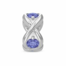 Endless Jewelry Damen Anhänger Charm Tanzania Blue Infinity Ocean Silber 41361-2 Endless Jewelry Damen Anhänger Charm Tanzania Blue Infinity Ocean Silber 41361-2