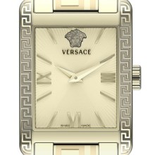 Versace Armbanduhr Damen Tonneau Goldfarben VE1C01324 Versace Armbanduhr Damen Tonneau Goldfarben VE1C01324