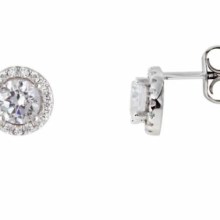 XENOX Ohrstecker Damen Silver Circle K XS7363 XENOX Ohrstecker Damen Silver Circle K XS7363