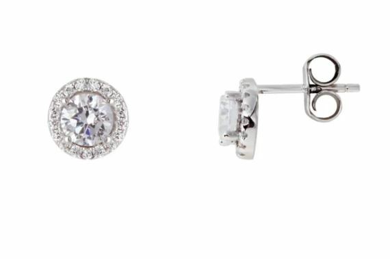 XENOX Ohrstecker Damen Silver Circle K XS7363 XENOX Ohrstecker Damen Silver Circle K XS7363