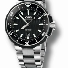 Oris Herrenuhr ProDiver Date Silber 01 733 7682 7154-07 8 26 75PEB Oris Herrenuhr ProDiver Date Silber 01 733 7682 7154-07 8 26 75PEB