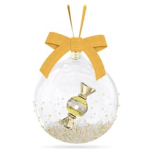 Swarovski DECORATIVE HOLIDAY CHEERS:BALL ORN. YELLOW 5688315 Swarovski DECORATIVE HOLIDAY CHEERS:BALL ORN. YELLOW 5688315