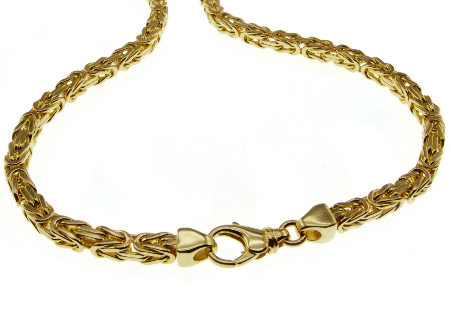 2,5mm Königskette 45cm - 585 Gold Gelbgold – Bild 2