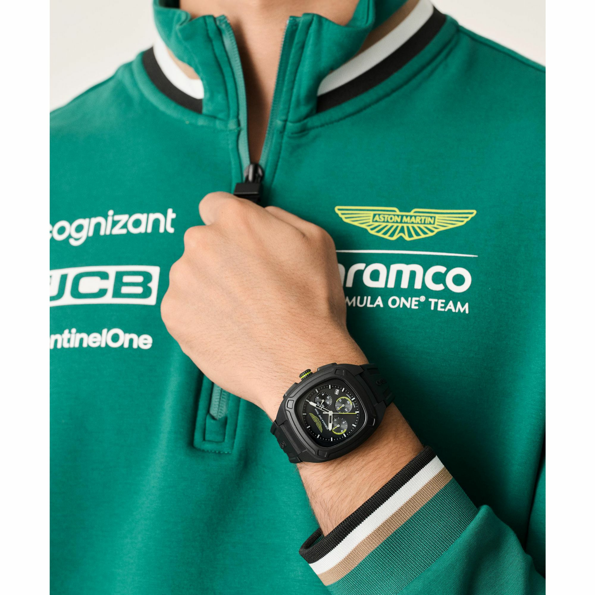 ASTON MARTIN Herren Armbanduhr AM FORMULA 1 MTFO1F505 – Bild 3