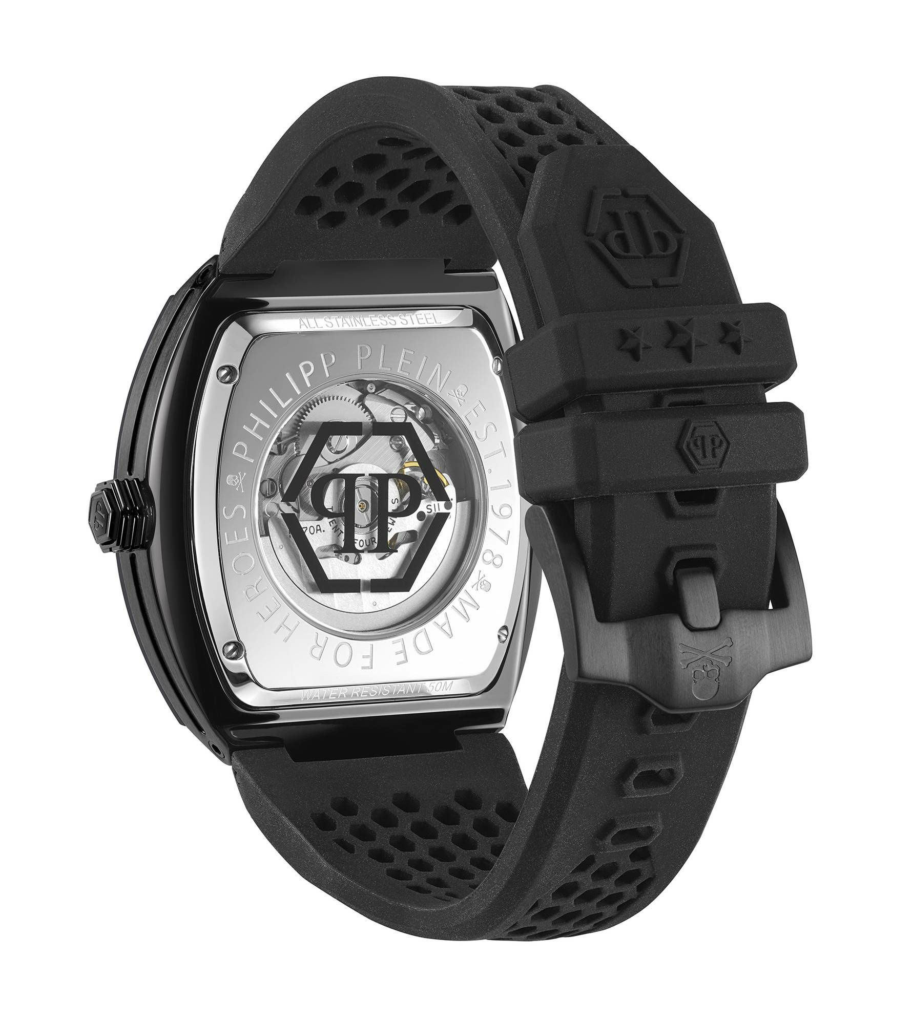 Philipp Plein Automatik Herrenuhr The $keleton Rainbow PWBAA0621 – Bild 3