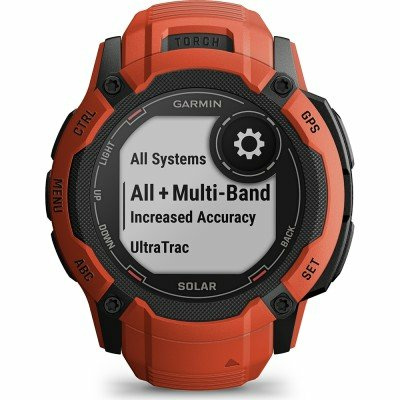 Garmin Instinct 010-02805-01 Instinct 2X Solar - Flame Red Uhr – Bild 3