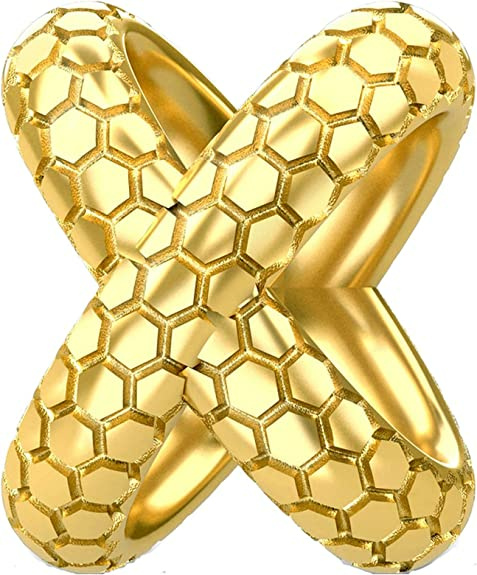 Endless Jewellery Damen Schlangenhaut Eternity Gold Charm 1528 Endless Jewellery Damen Schlangenhaut Eternity Gold Charm 1528