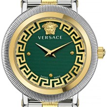 Versace Quarzuhr GRECA FLOURISH VE7F00523 - Bicolor Damenuhr mit Saphirglas, Swi... Versace Quarzuhr GRECA FLOURISH VE7F00523 - Bicolor Damenuhr mit Saphirglas, Swi...