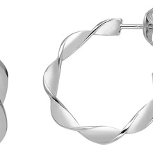 Xenox Damen Ohrringe geflochtene Creolen Silber XS2239 Xenox Damen Ohrringe geflochtene Creolen Silber XS2239