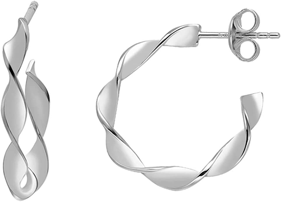 Xenox Damen Ohrringe geflochtene Creolen Silber XS2239 Xenox Damen Ohrringe geflochtene Creolen Silber XS2239