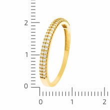 Fascination by Ellen K. Gold 375 Zirkonia weiß Ring 41677802831966 Fascination by Ellen K. Gold 375 Zirkonia weiß Ring 41677802831966