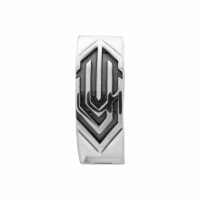 Single Creole 925 Silber matt oxidiert 41185220001886 Single Creole 925 Silber matt oxidiert 41185220001886