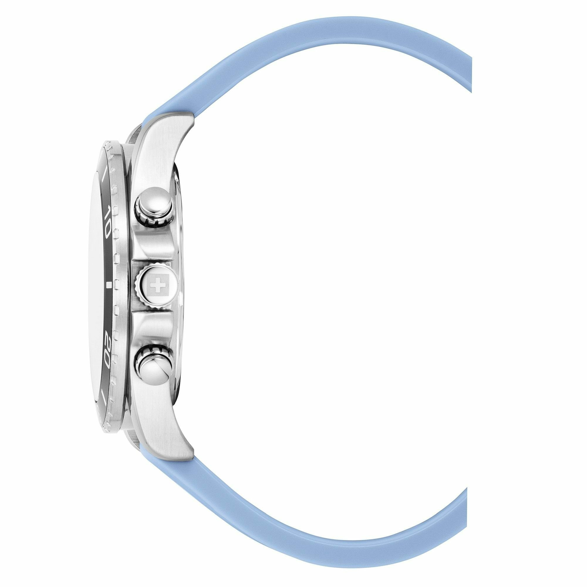 Swiss Alpine Military Herren Armbanduhr Chronograph Raptor hellblau 7029.9831 Swiss Alpine Military Herren Armbanduhr Chronograph Raptor hellblau 7029.9831