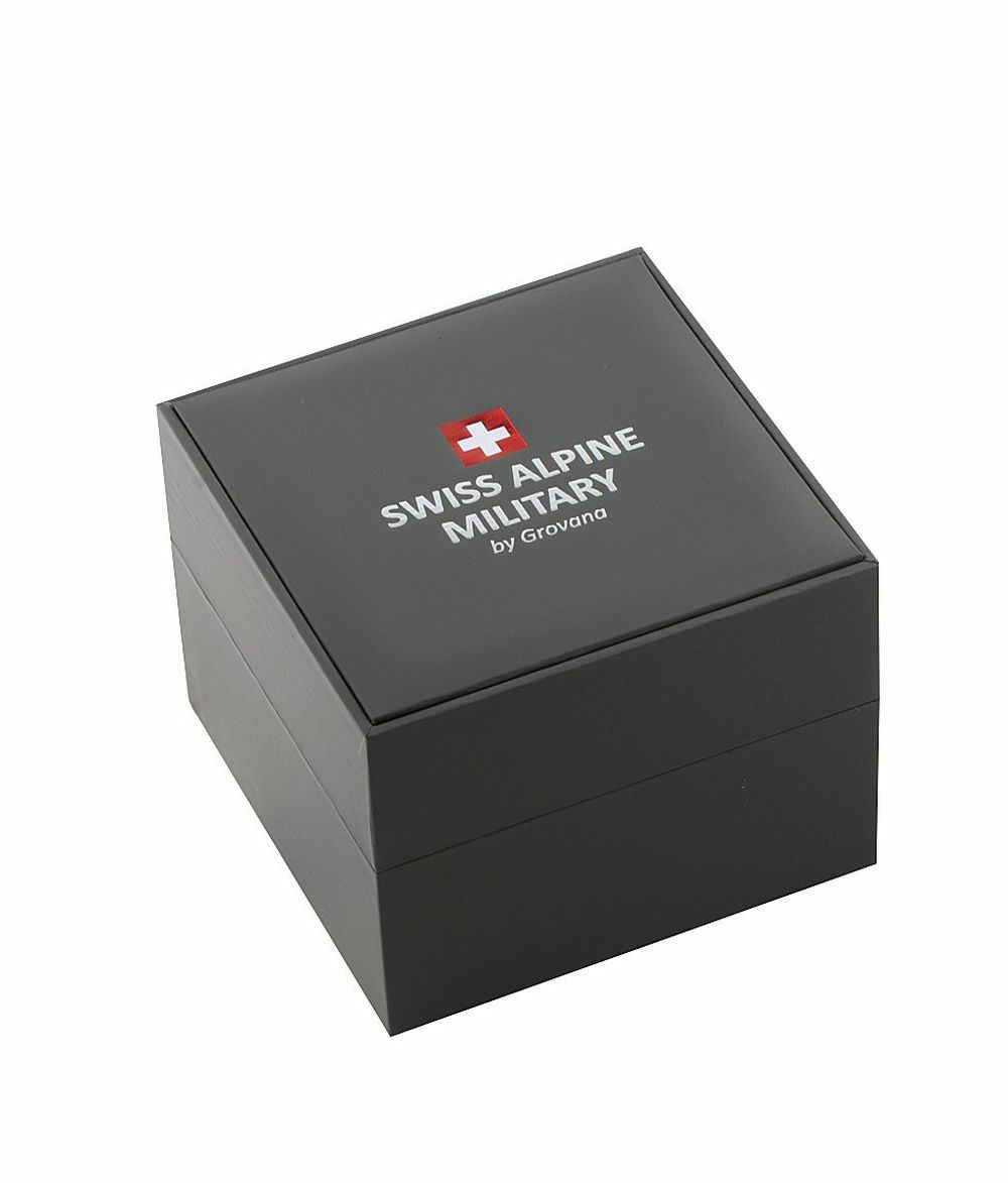 Swiss Alpine Military Herren Armbanduhr Chronograph bicolor 7043.9142 Swiss Alpine Military Herren Armbanduhr Chronograph bicolor 7043.9142