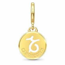 Endless Jewelry Damen Anhänger Steinbock-Sternzeichen-Münze Gold 53346-10 Endless Jewelry Damen Anhänger Steinbock-Sternzeichen-Münze Gold 53346-10