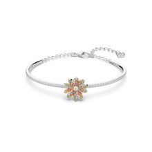 Swarovski Damen Armreif Eternal Flower Blume, Mehrfarbig, Metallmix 5642890 Swarovski Damen Armreif Eternal Flower Blume, Mehrfarbig, Metallmix 5642890