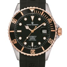 Revue Thommen Herren Armbanduhr Automatic 42 mm Armband Silikon 17571.2857 Revue Thommen Herren Armbanduhr Automatic 42 mm Armband Silikon 17571.2857