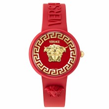 Versace Uhr Damen Medusa Pop VE8J00324 Rot Silikon Versace Uhr Damen Medusa Pop VE8J00324 Rot Silikon