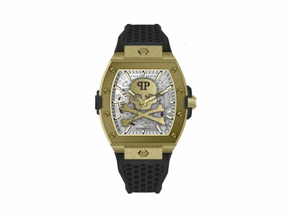 Philipp Plein Herren Armbanduhr The $keleton Frosted Automatik PWJFA1025 – Bild 2